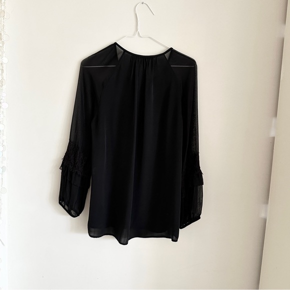 DVF • Taylor Silk + Lace Blouse - Picture 3 of 7